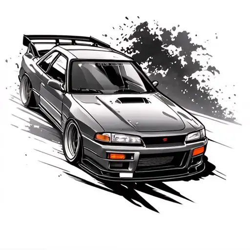 Nissan Skyline Drift Car