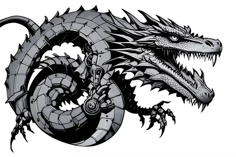 You Have A Robot And A Dragon