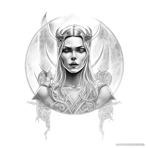 Hel The Goddess Of The Unworthy Dead Noble Norse Style