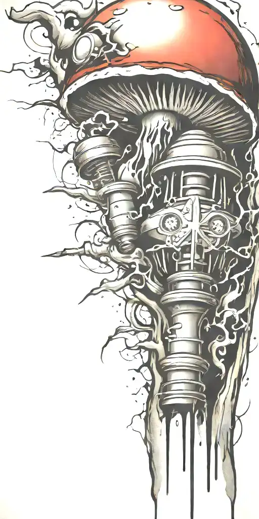 Terrost Ticking Time Bomb Mushroom Grenade