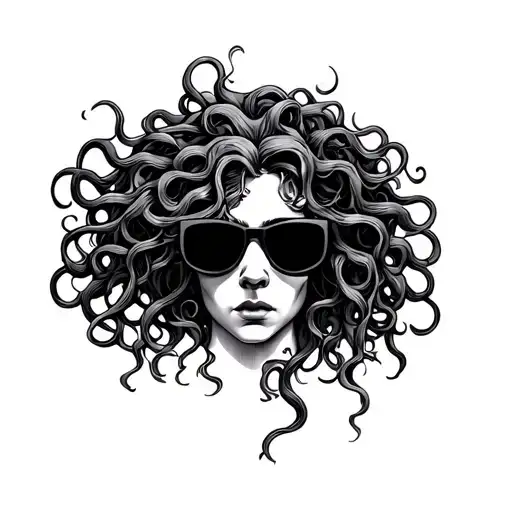 Medusa With Sunglasses