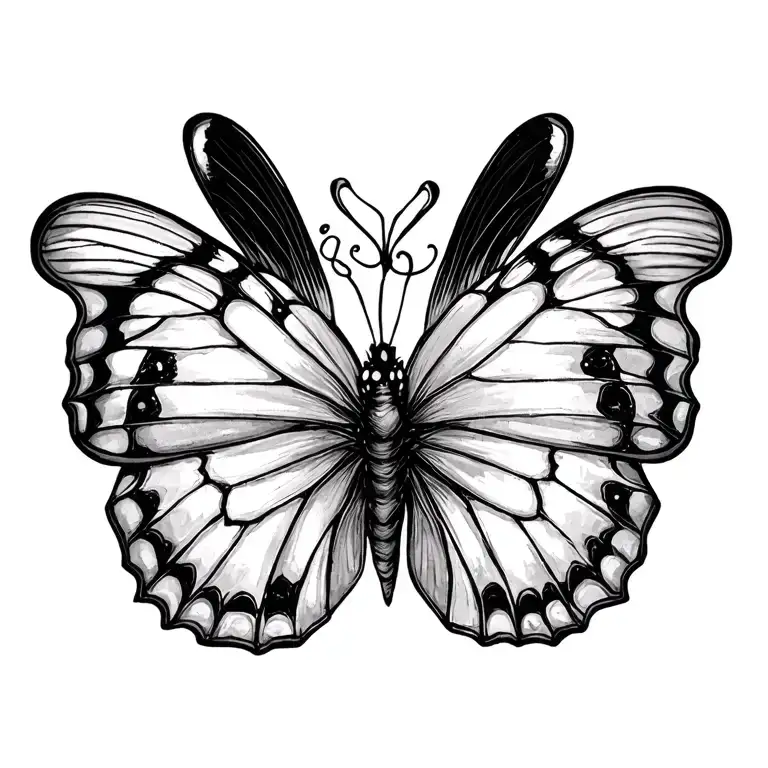 Perfectly Imperfect With A Butterfly Should Be Elongated