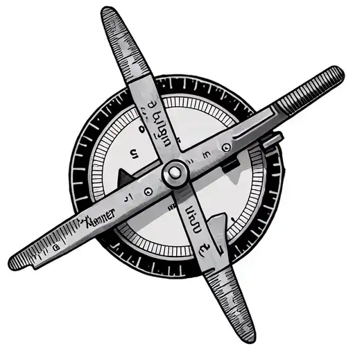 Vernier Calipers Within Mohr's Circle