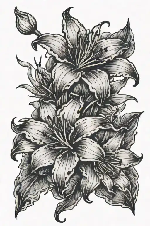 Rose Lily Jazmin Flowers