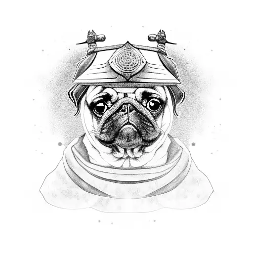 Pug Samurai
