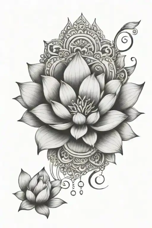 Mandala And Lotus