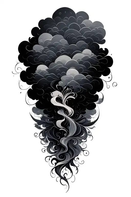 Psychadelic Clouds Growing