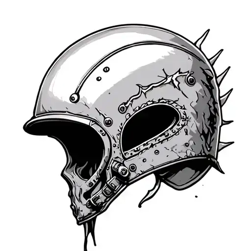 Rough Rider Broken Helmet