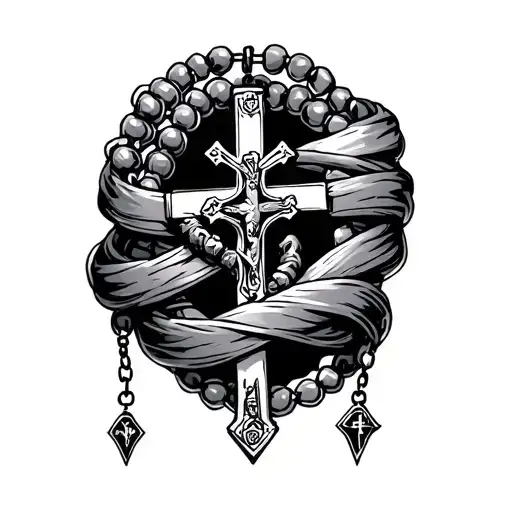 Phonix Rosary Wrapped