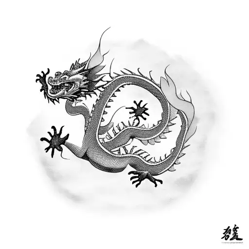Rising Chinese Dragon