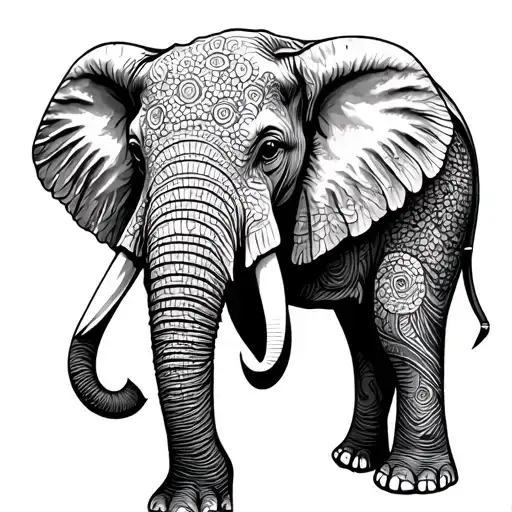 Elephant Dot Work
