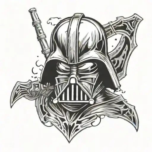 Darth Vader Raider And Horde Symbol