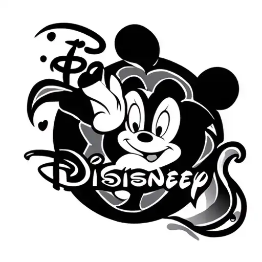 Logo Disney Tatoo