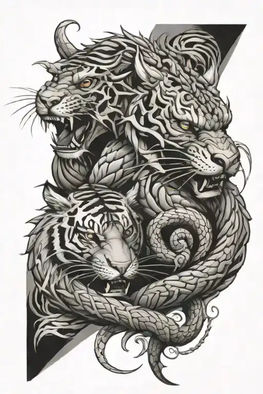 Dragon & Tiger Twisted