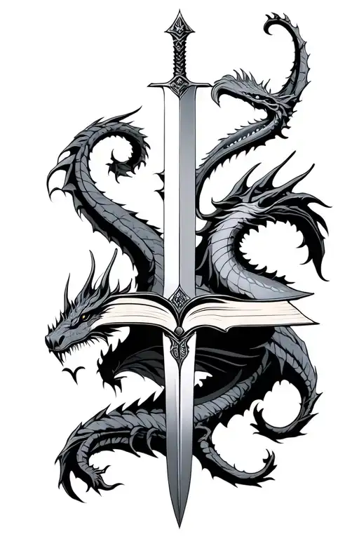 Books Sword Dargons