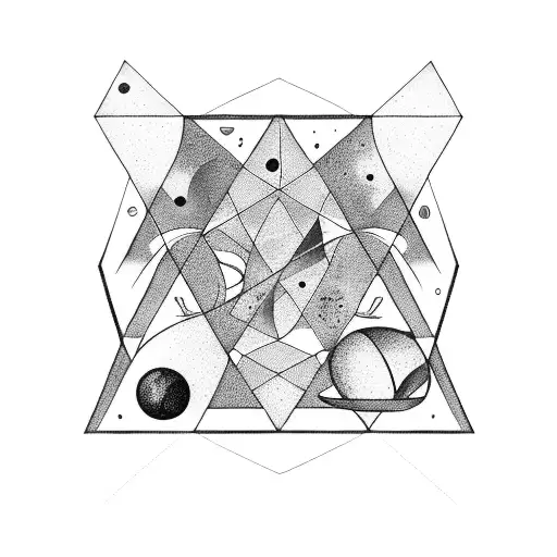 Galaxy Moon Triangles