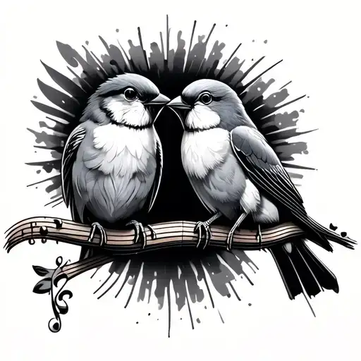 Music Love Bird
