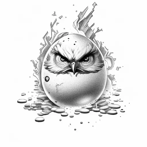 Hear Broken Like A Egg And A Phoenix Get Out Of It