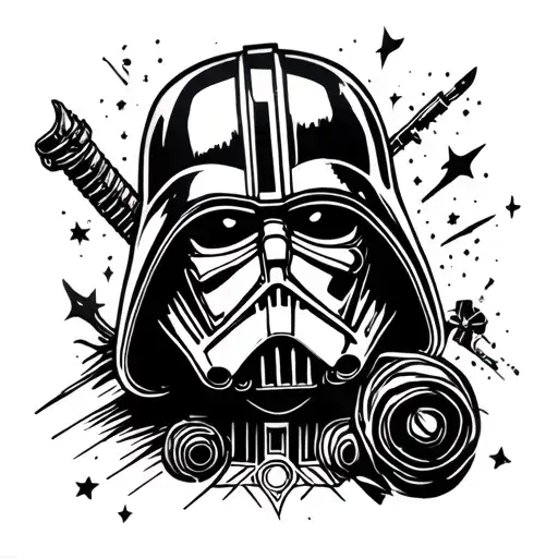 Fine Line Dainty Star Wars