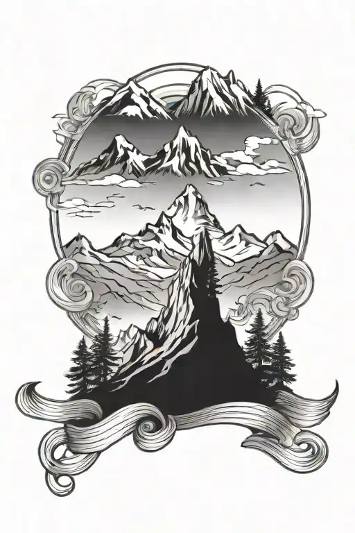 Mountain Travel Music Themed