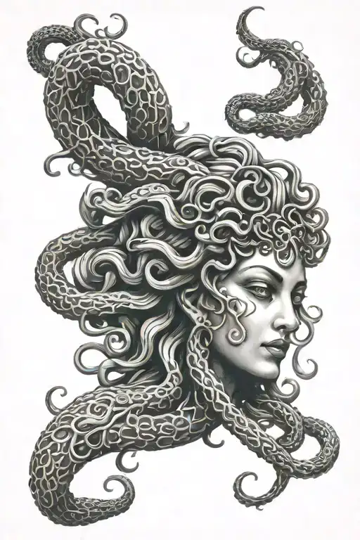 Medusa Head Emerging