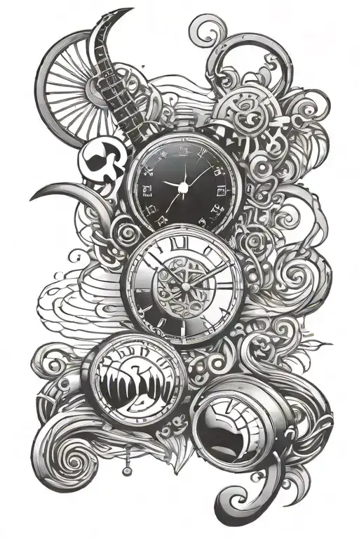 Music And Sand Watchs