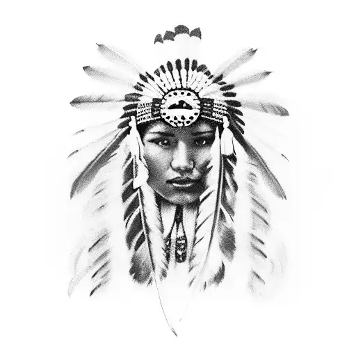 Beautiful Native American Indian Cheffest Women