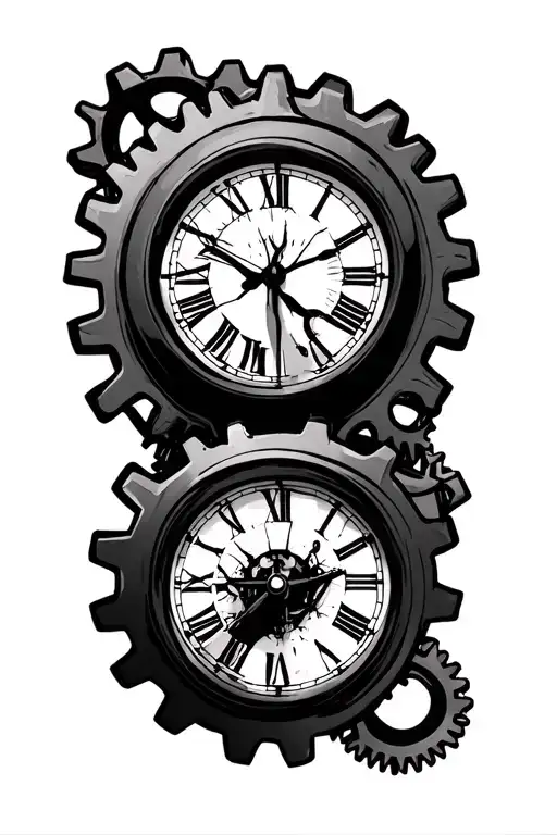 Sad Clock Gears Forming