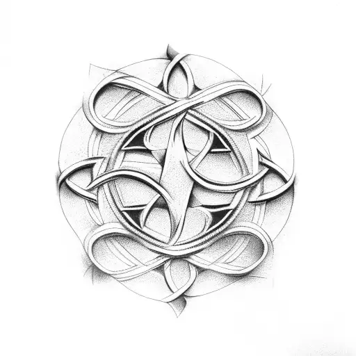 Cardinal Celtic Knot