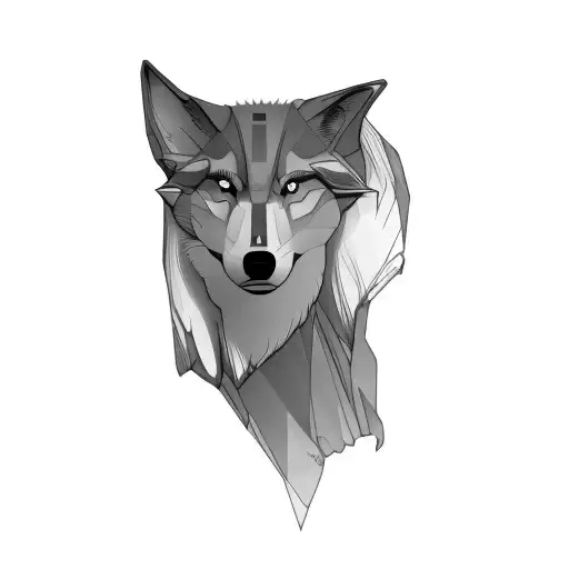 The Head Of A Wolf