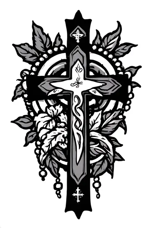 Rosary Cross Blessed