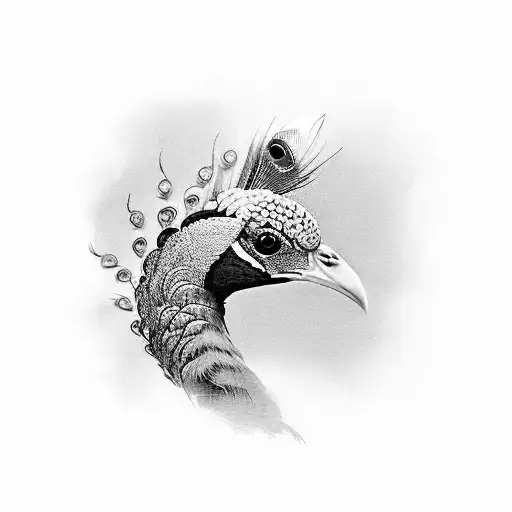 Tranzam With A Male Peacock On The Hood