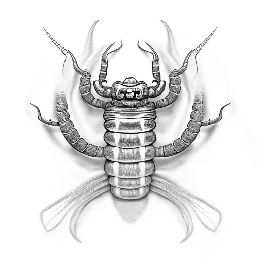 Long Scary Scolopendra