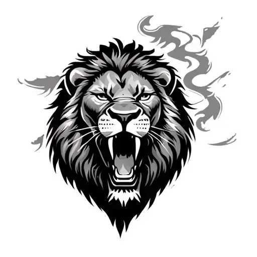 Lion Roaring And I Want To Add Things From My Background Which Is Iran Iraq Canada