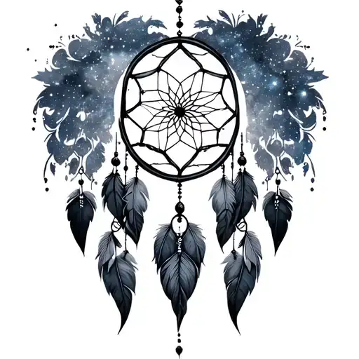 Hearts Dream Catcher Galaxy