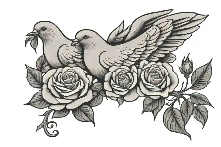 Dove Of Peace Roses