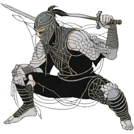Kintsugi Arbian Warrior