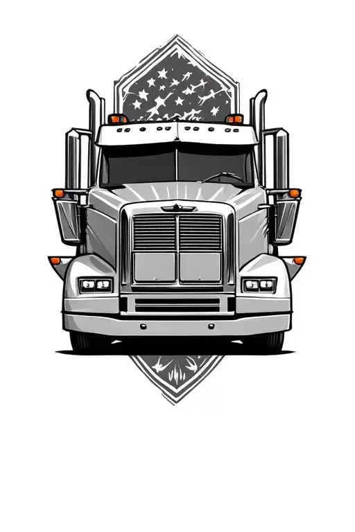 Memorial Dad Truck Driving