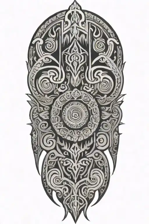 Ayahuasca Inspired Tribal