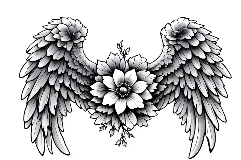 Flowers Shaped Like Angel Wings