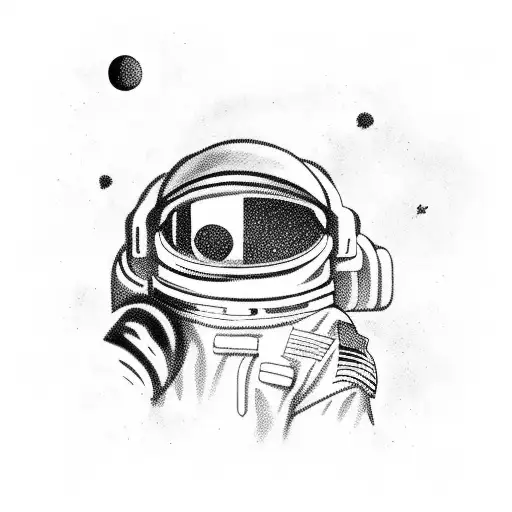 Astronaut In Space