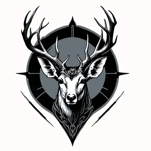 Cyberpunk Deer Antlers