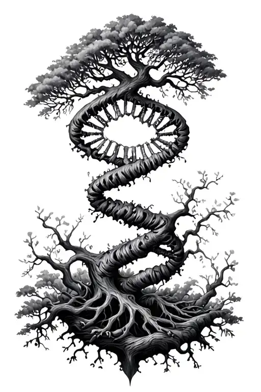 Tree Of Life Dna Trunk