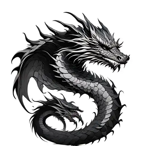 Dragon Scales Full Sleeve