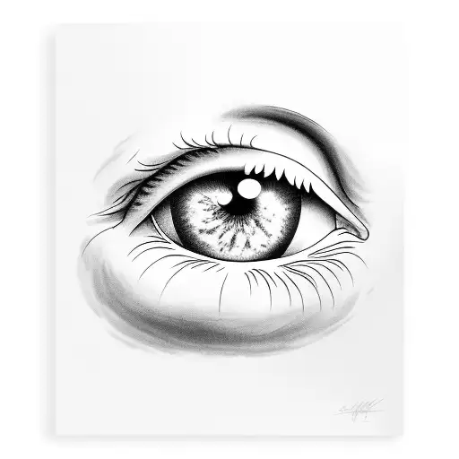 Eye In Cloud Watching Over Me