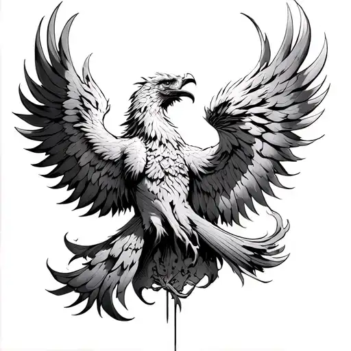 Phoenix Rising From Hell