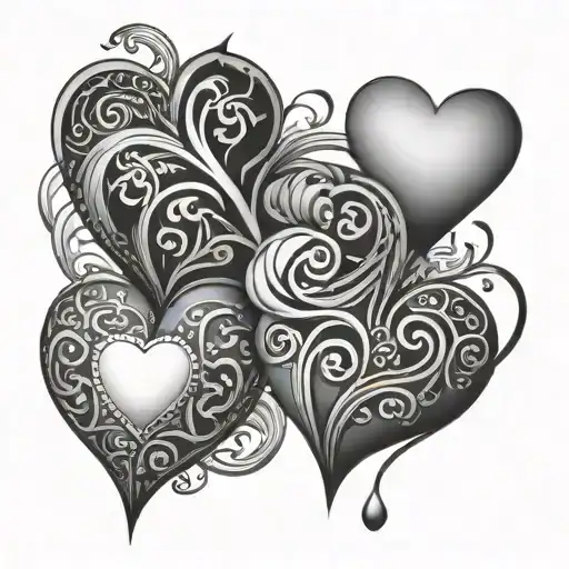 Hearts Symbolizing Love