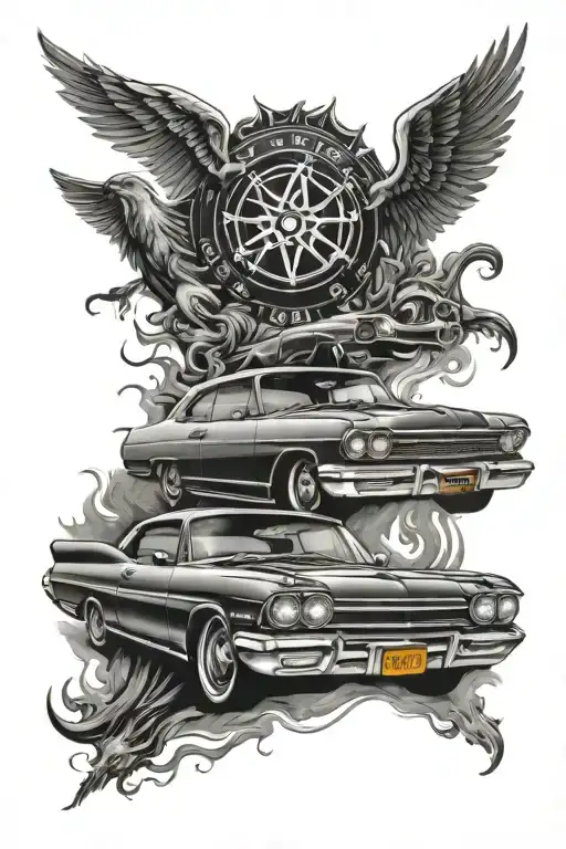 Supernatural Tv Show Car