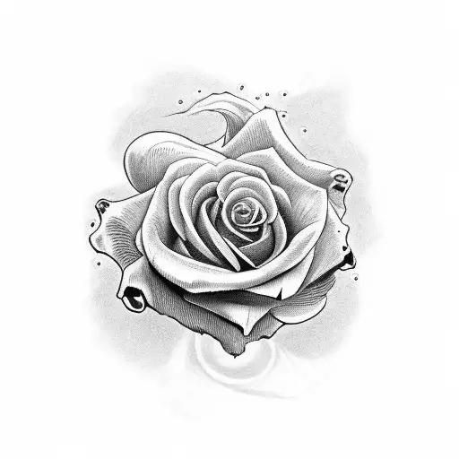 Eye And Skull And Rose Forearm Sleeve