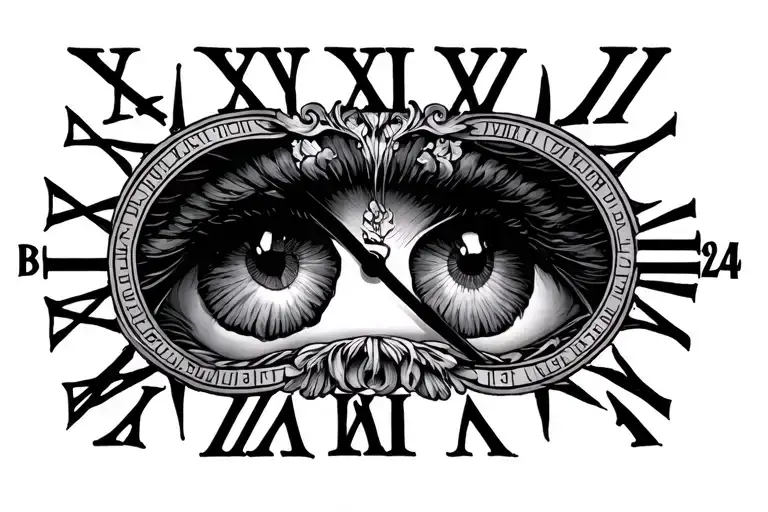 12-10-2024 In Roman Numerals Tattoo It